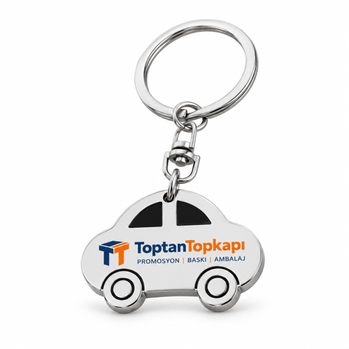 Logolu Araba Tasarımlı – Promosyon Metal Anahtarlık